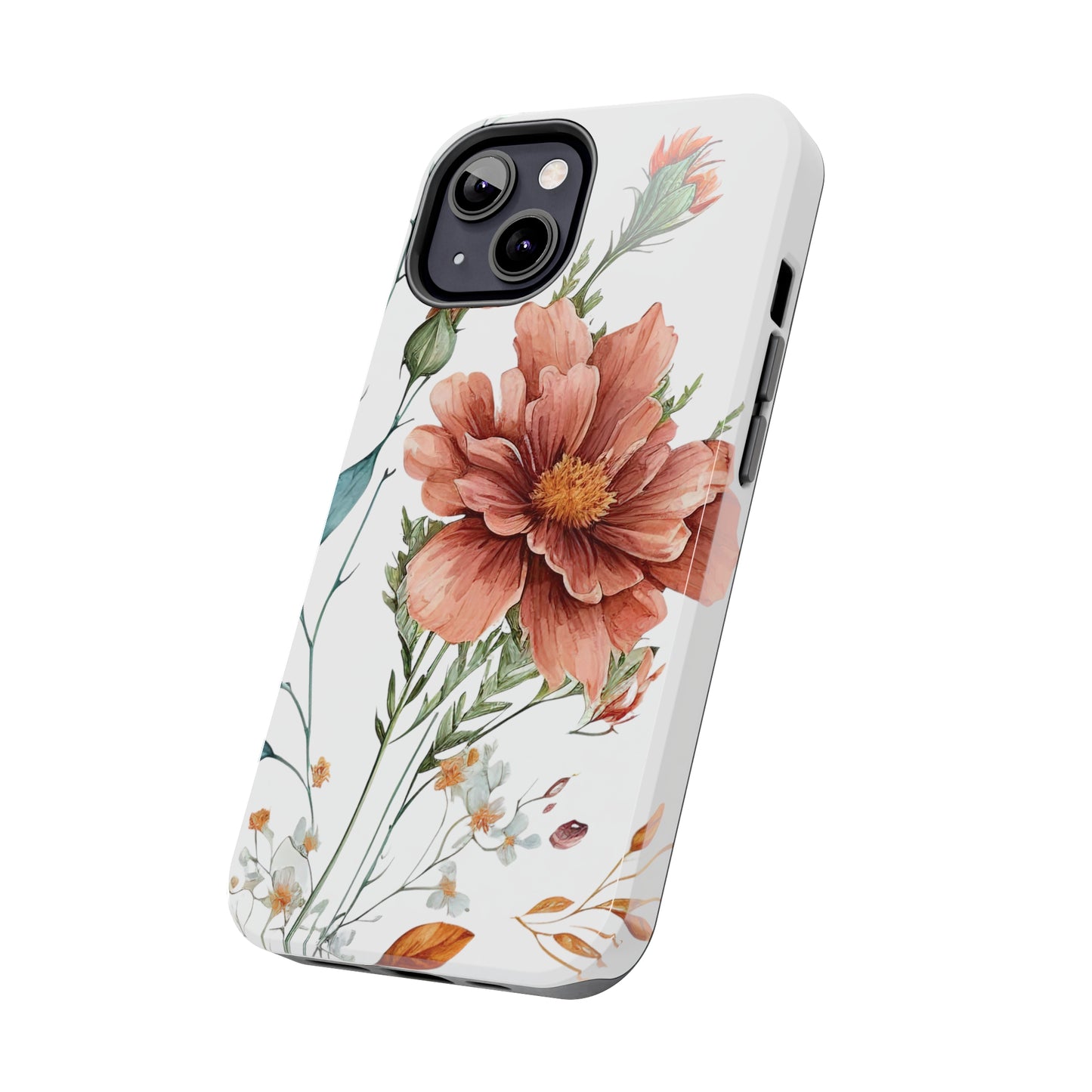 Tough Phone Cases: Watercolor Flower