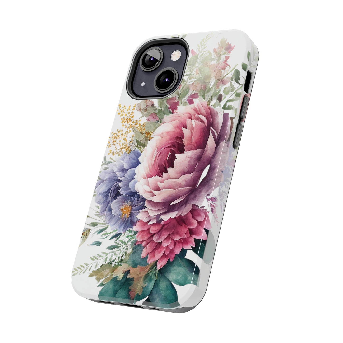 Tough Phone Cases: Watercolor Flower