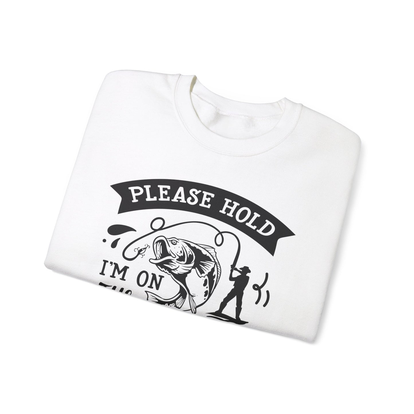 Please hold I'm on another line - Unisex Heavy Blend™ Crewneck Sweatshirt