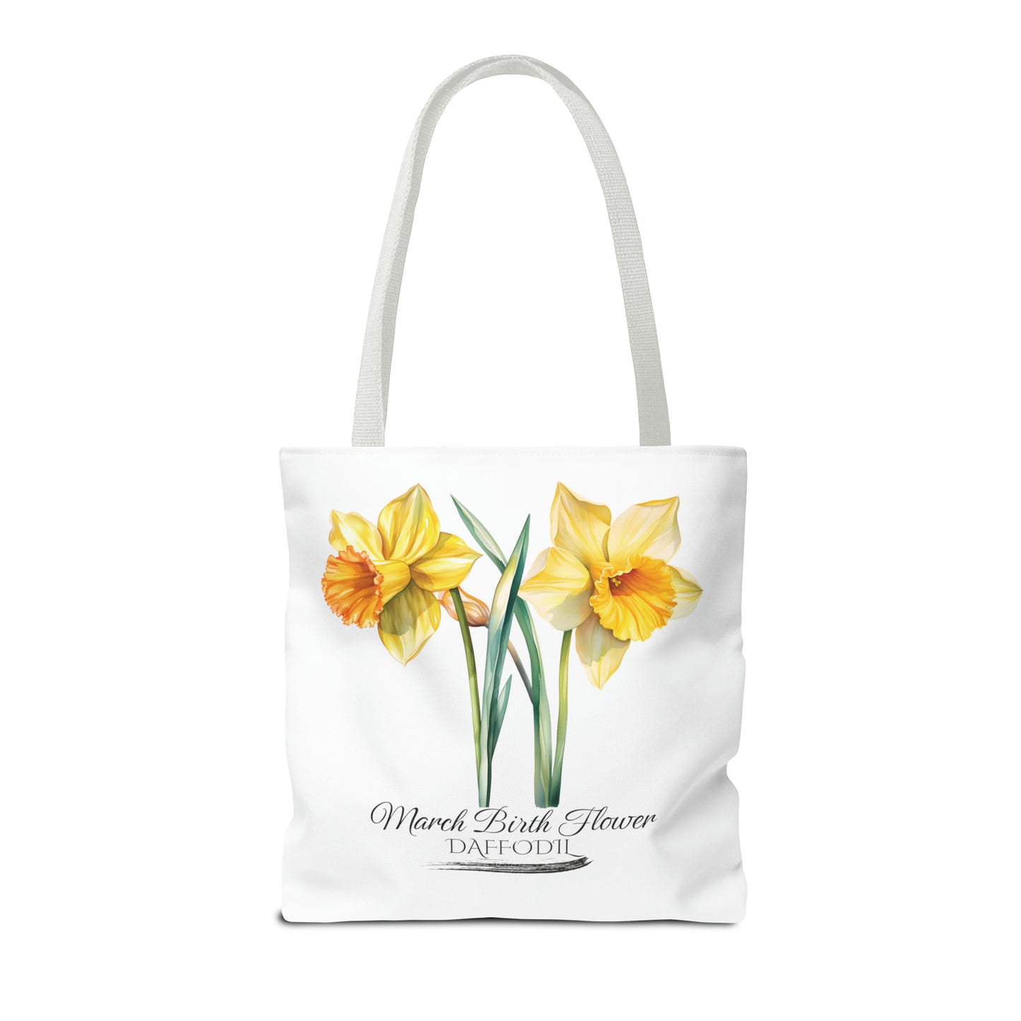 March Birth Flower: Daffodil - Tote Bag (AOP)