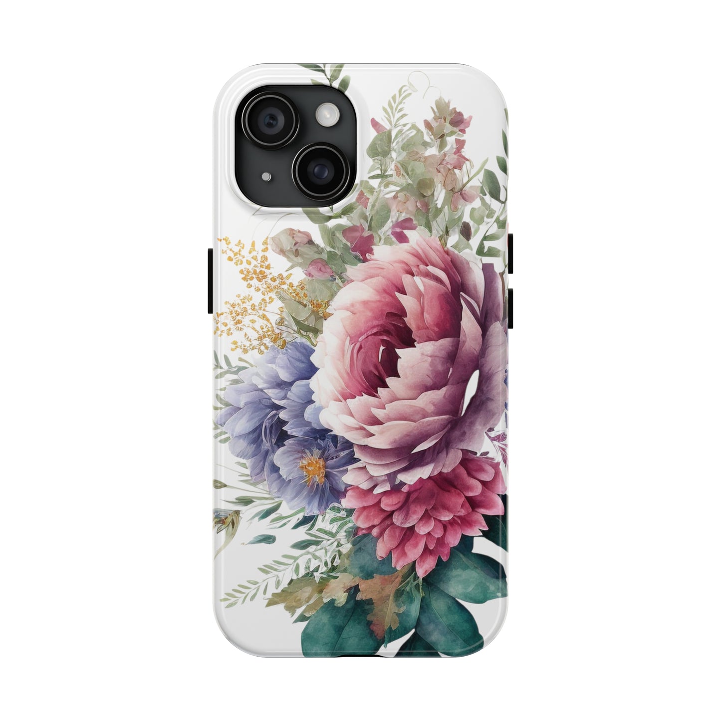 Tough Phone Cases: Watercolor Flower