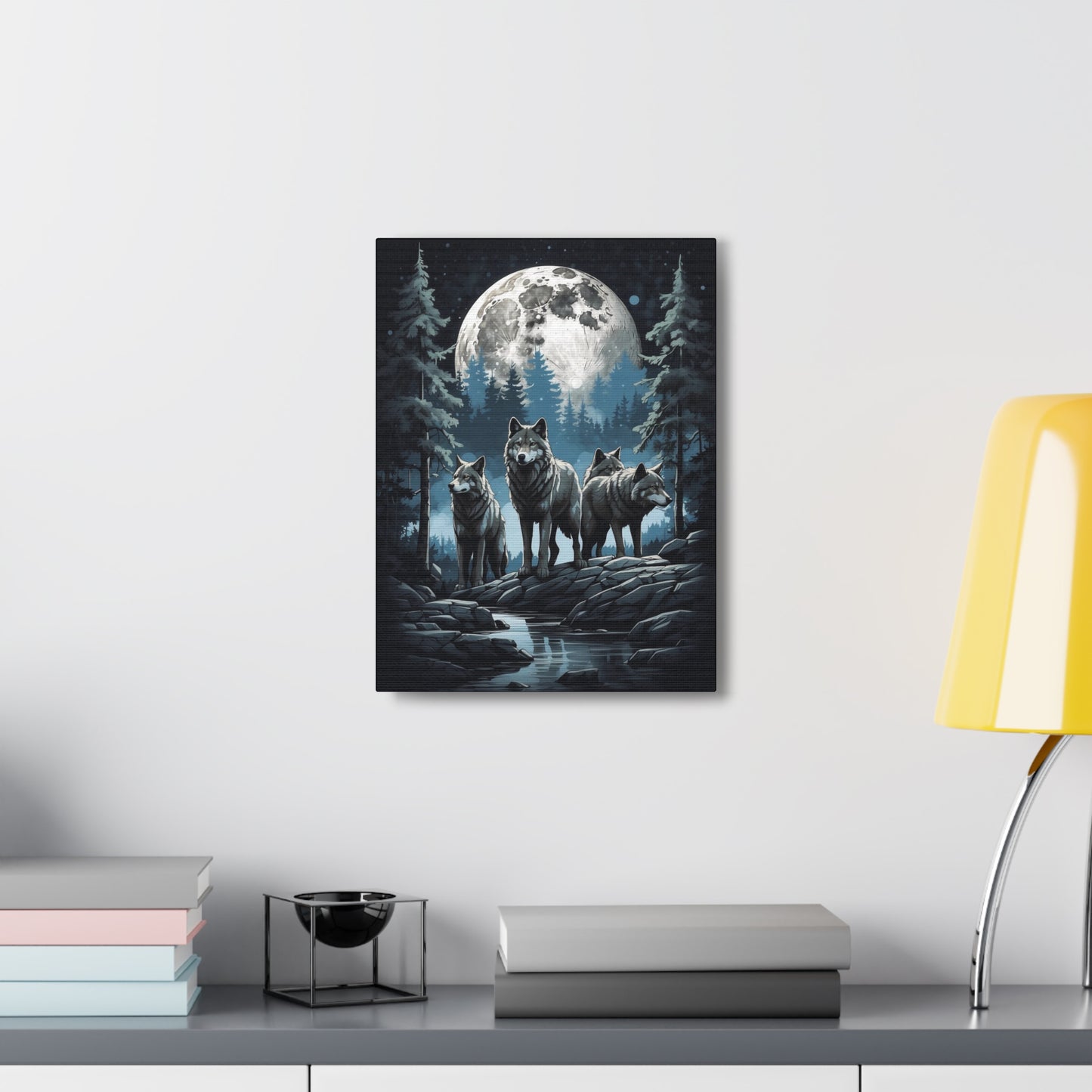 Wolf Pack: Canvas Gallery Wraps