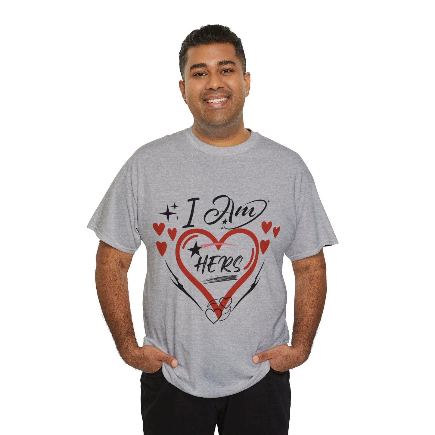 Valentine: I Am Hers - Unisex Heavy Cotton Tee