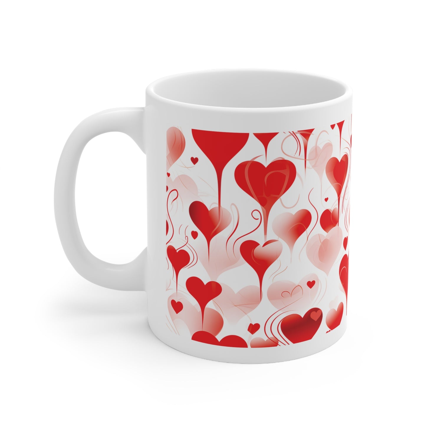 Valentine's Heart: Ceramic Mug 11oz