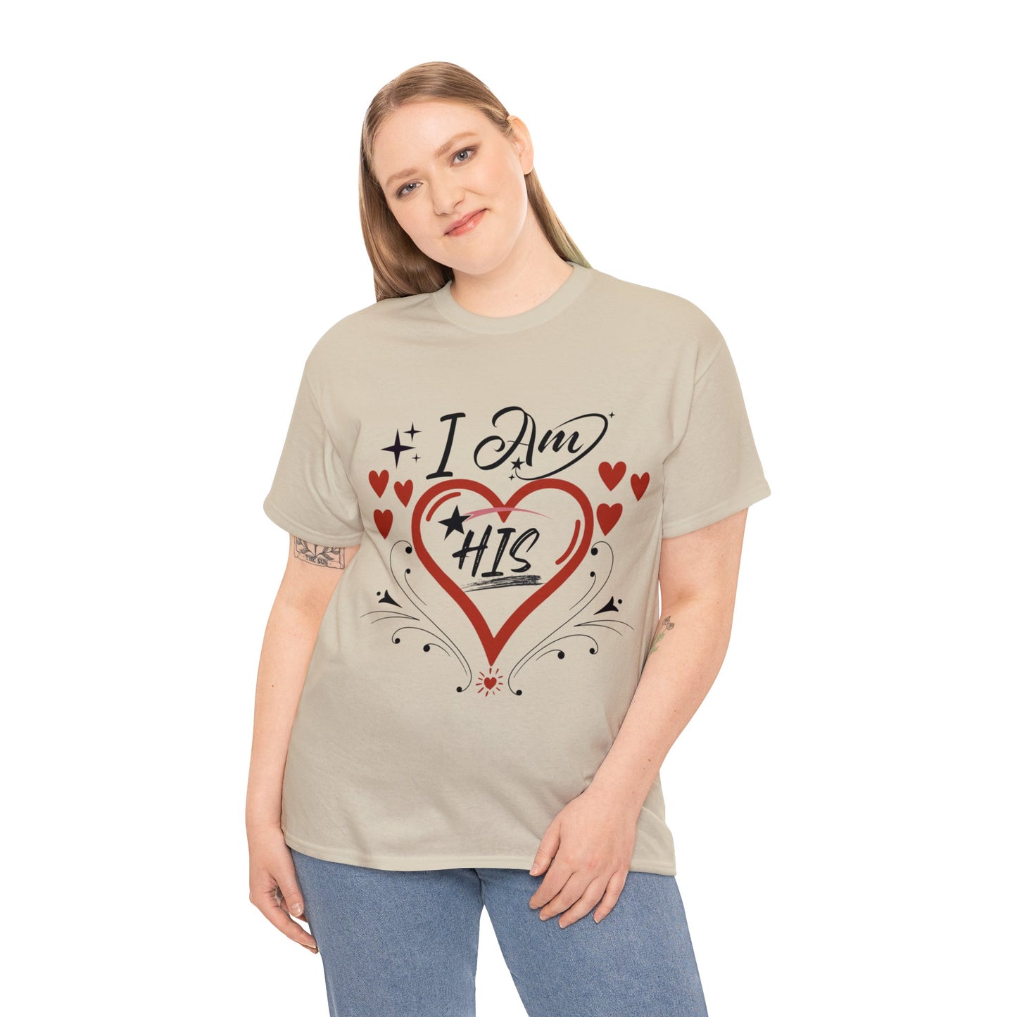 Valentine: I Am His1 - Unisex Heavy Cotton Tee