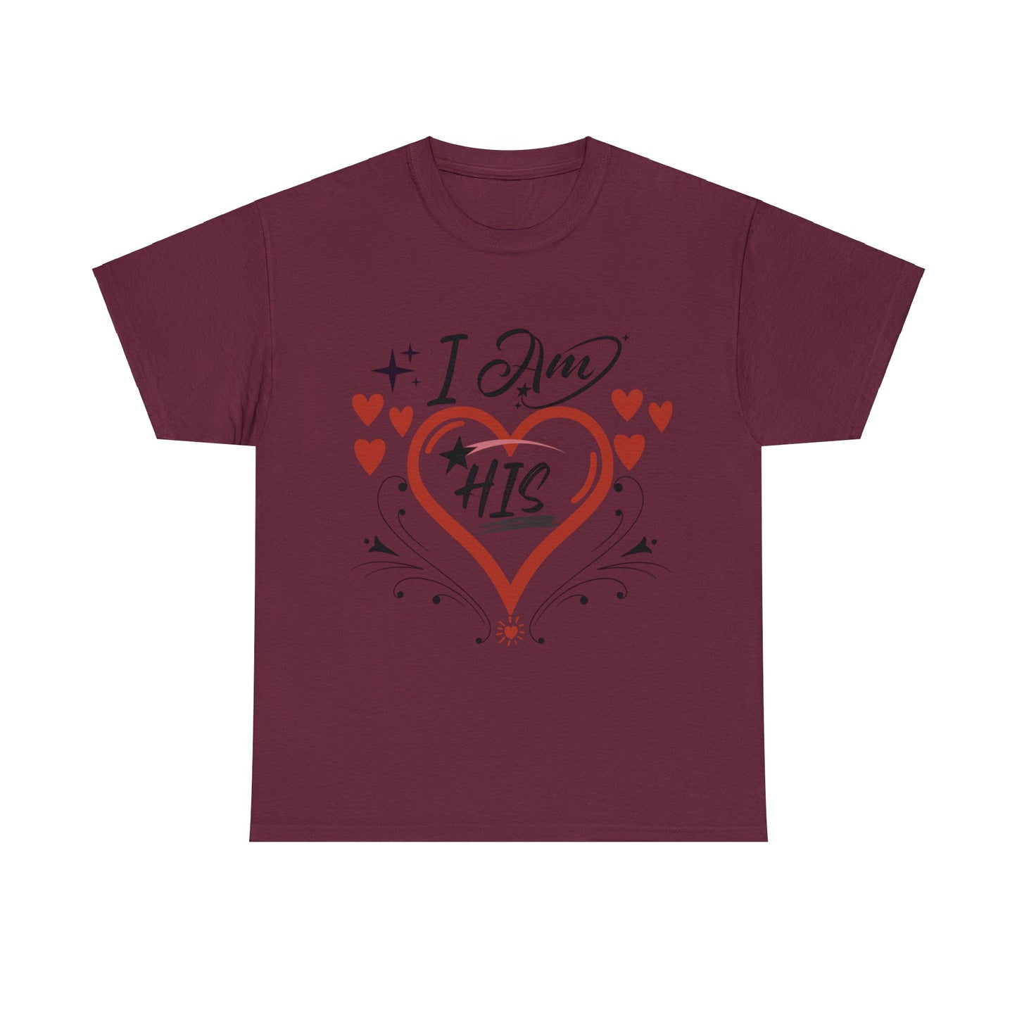 Valentine: I Am His1 - Unisex Heavy Cotton Tee