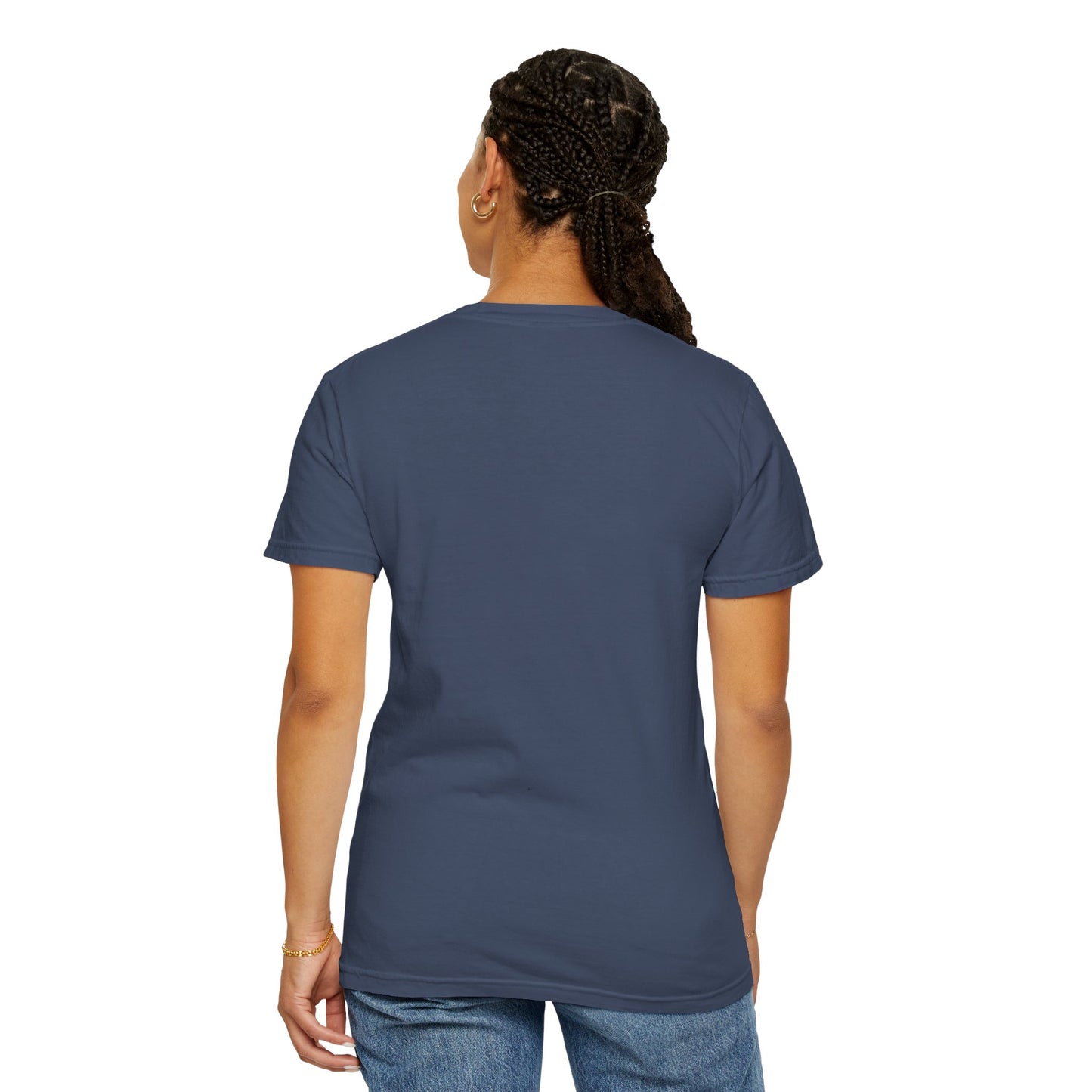 Fisherman lives here: Unisex Garment-Dyed T-shirt