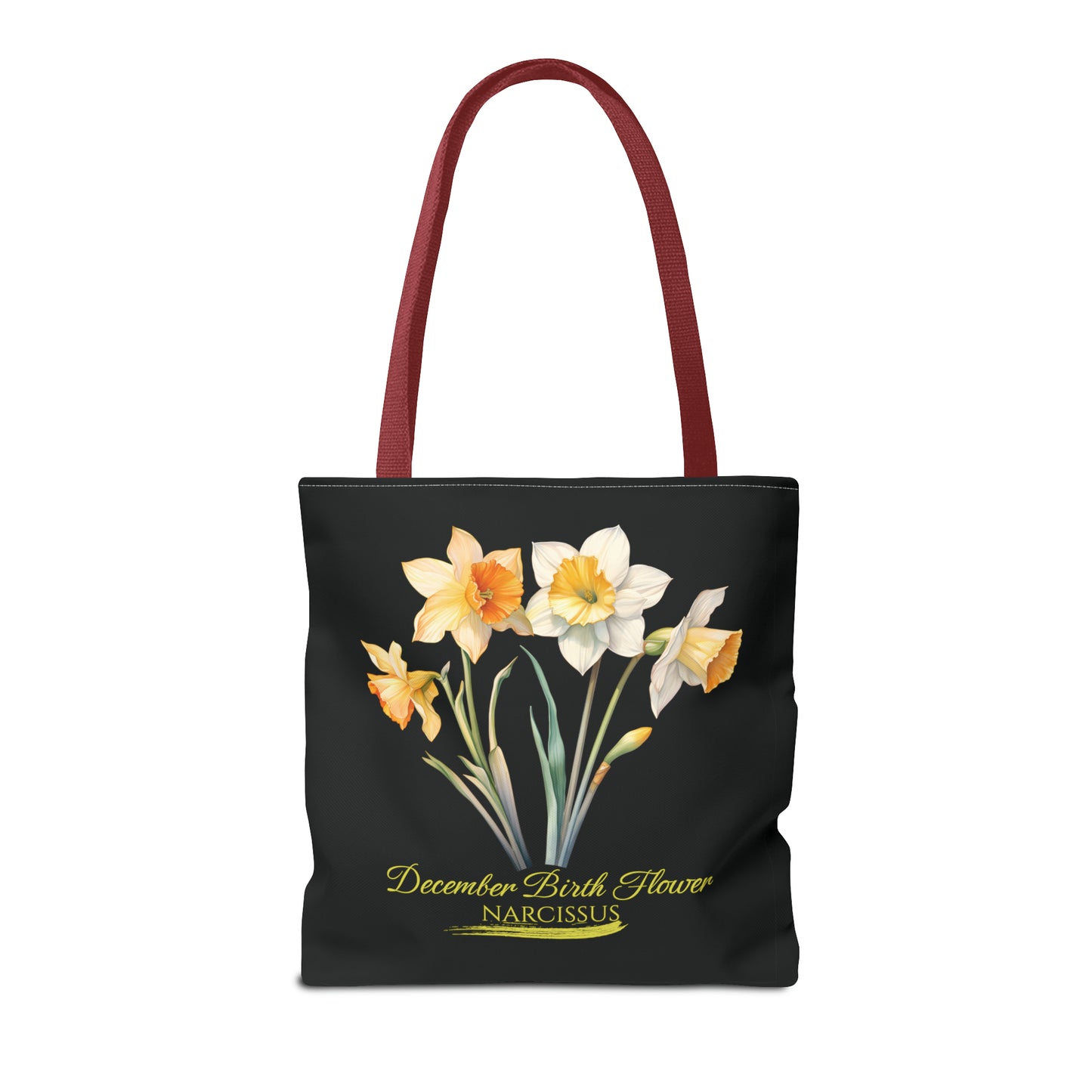 December Birth Flower: Narcissus - Tote Bag (AOP)