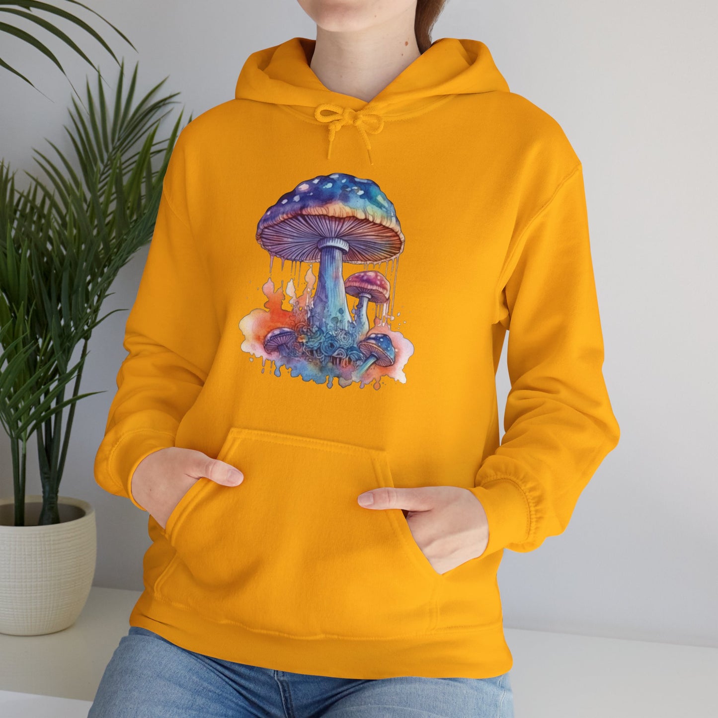 Mushroom1 - Unisex Heavy Blend™ Hooded Sweatshirt