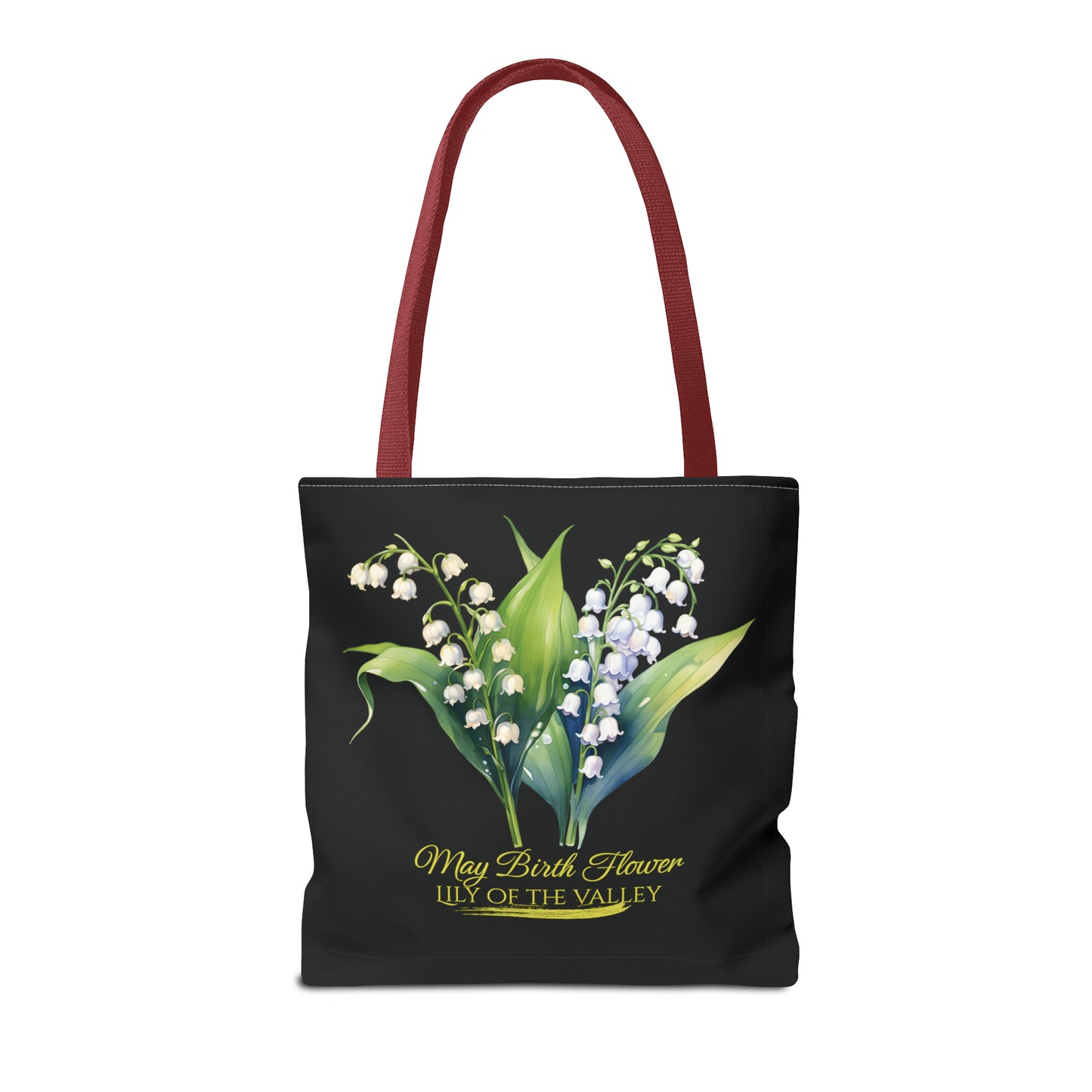 May Birth Flower: Lily of the valley - Tote Bag (AOP)