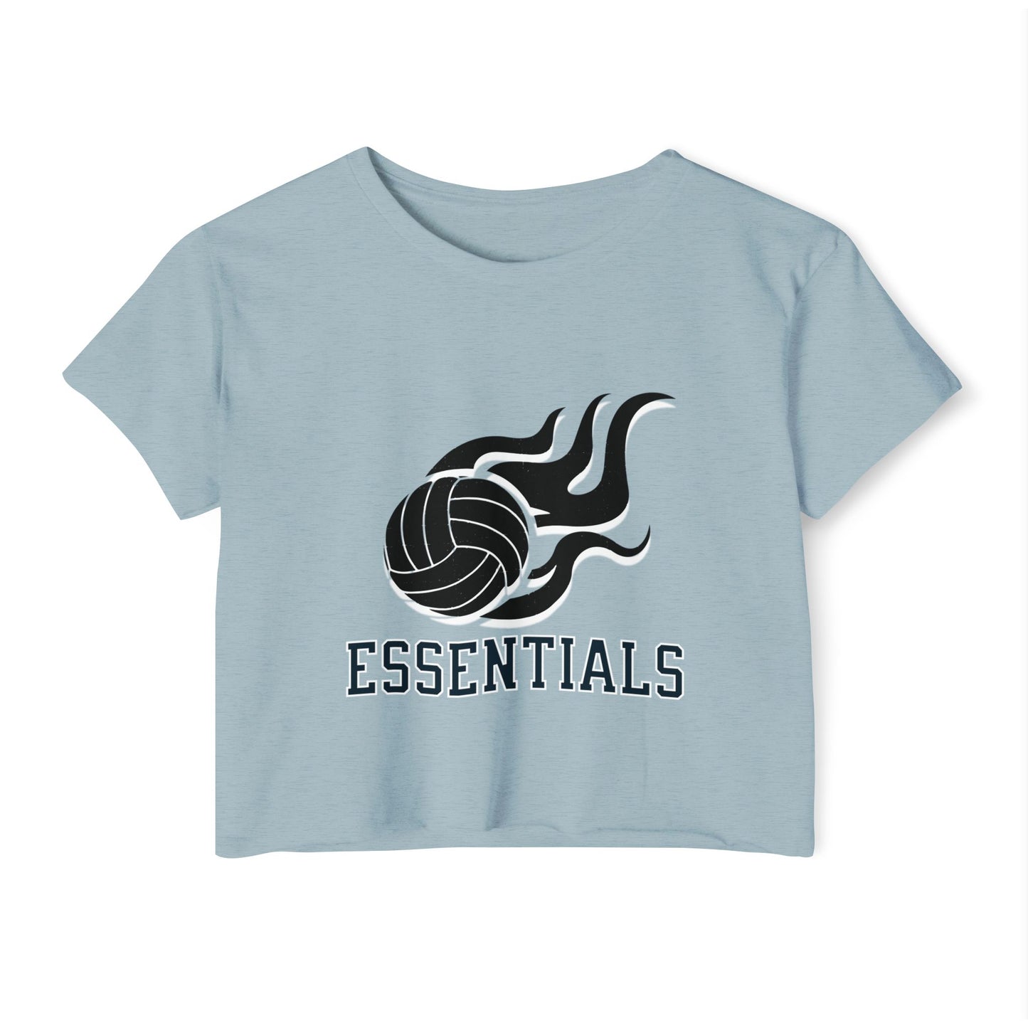 Festival Spirit Women's Crop Top, Summer Top, Sportswear, Graphic Tee, Beachwear, Party Shirt
