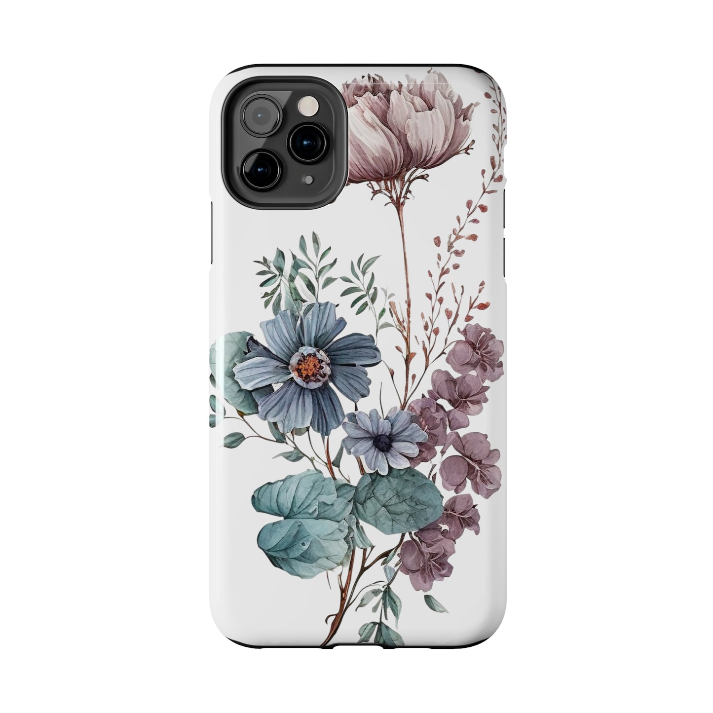 Tough Phone Cases: Watercolor Flower