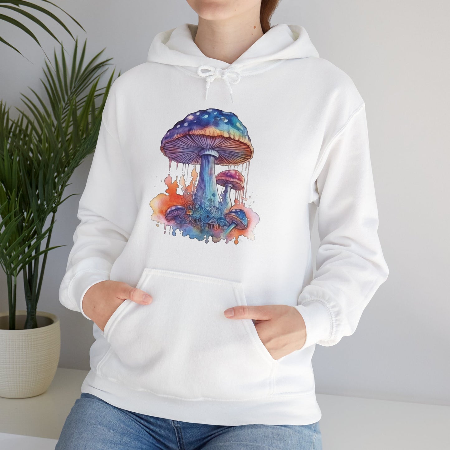 Mushroom1 - Unisex Heavy Blend™ Hooded Sweatshirt