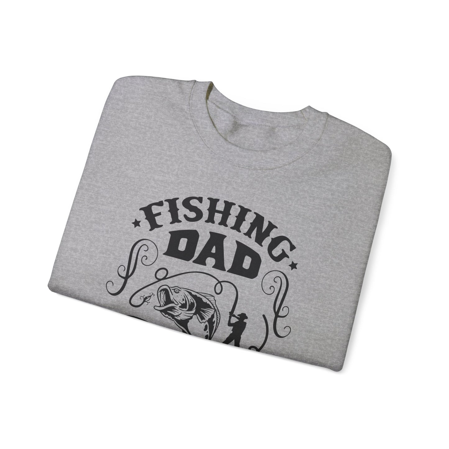 Fishing dad - Unisex Heavy Blend™ Crewneck Sweatshirt