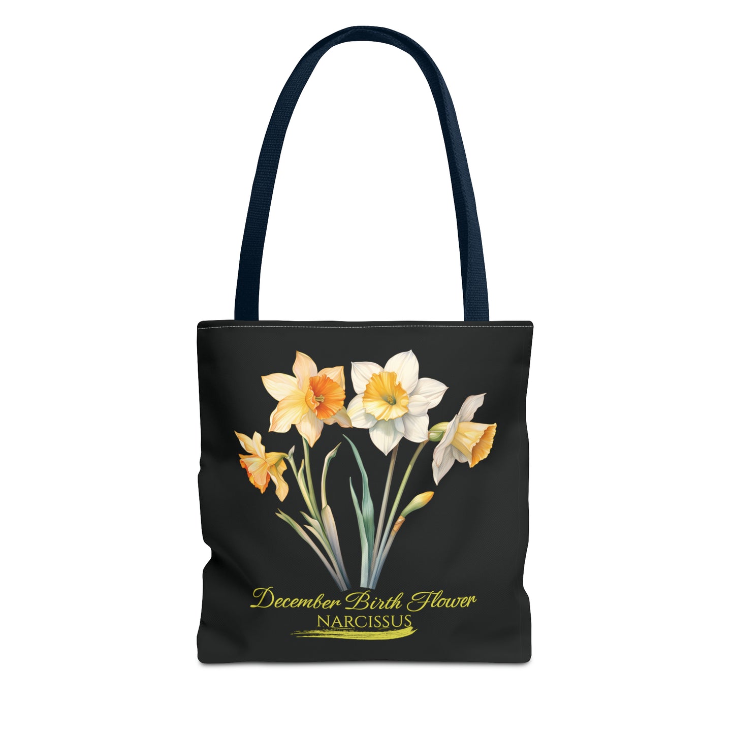 December Birth Flower: Narcissus - Tote Bag (AOP)