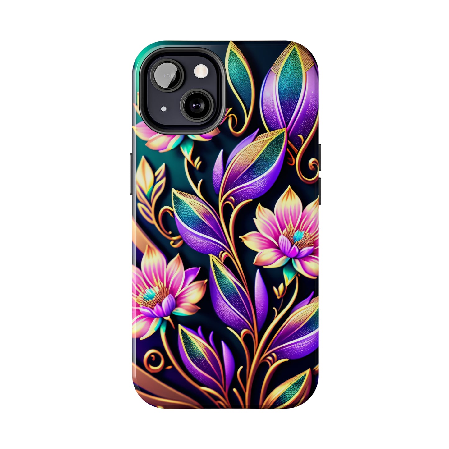 Tough Phone Cases: Fantasy flower