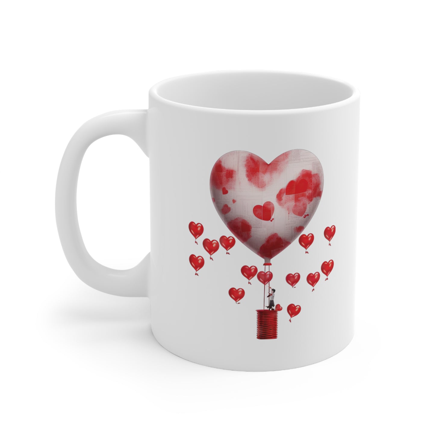 Valentine's Heart: Ceramic Mug 11oz