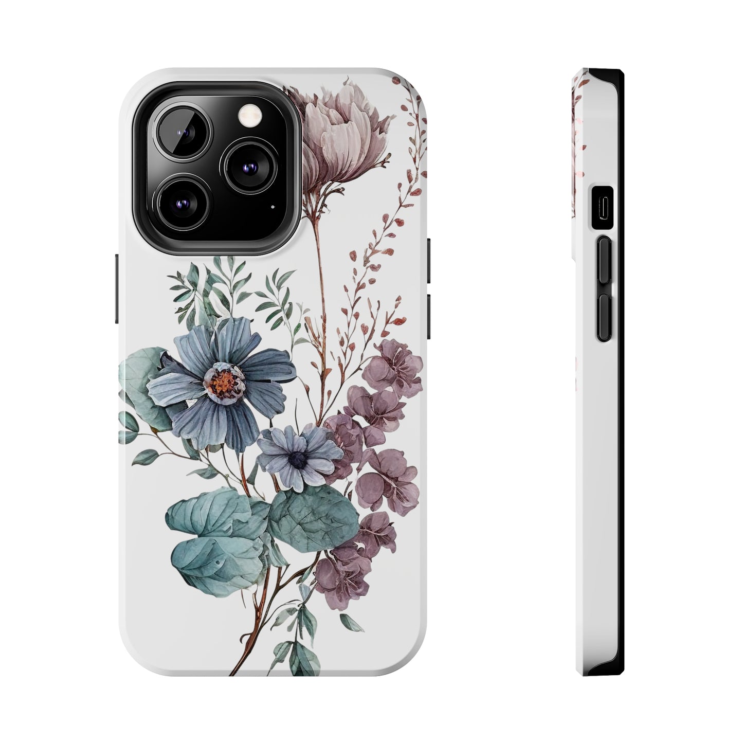 Tough Phone Cases: Watercolor Flower