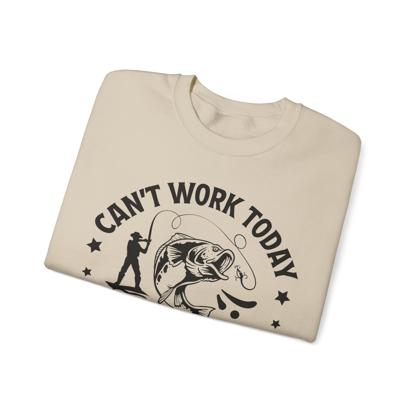 Can't work today, my arm is in a cast - Unisex Heavy Blend™ Crewneck Sweatshirt