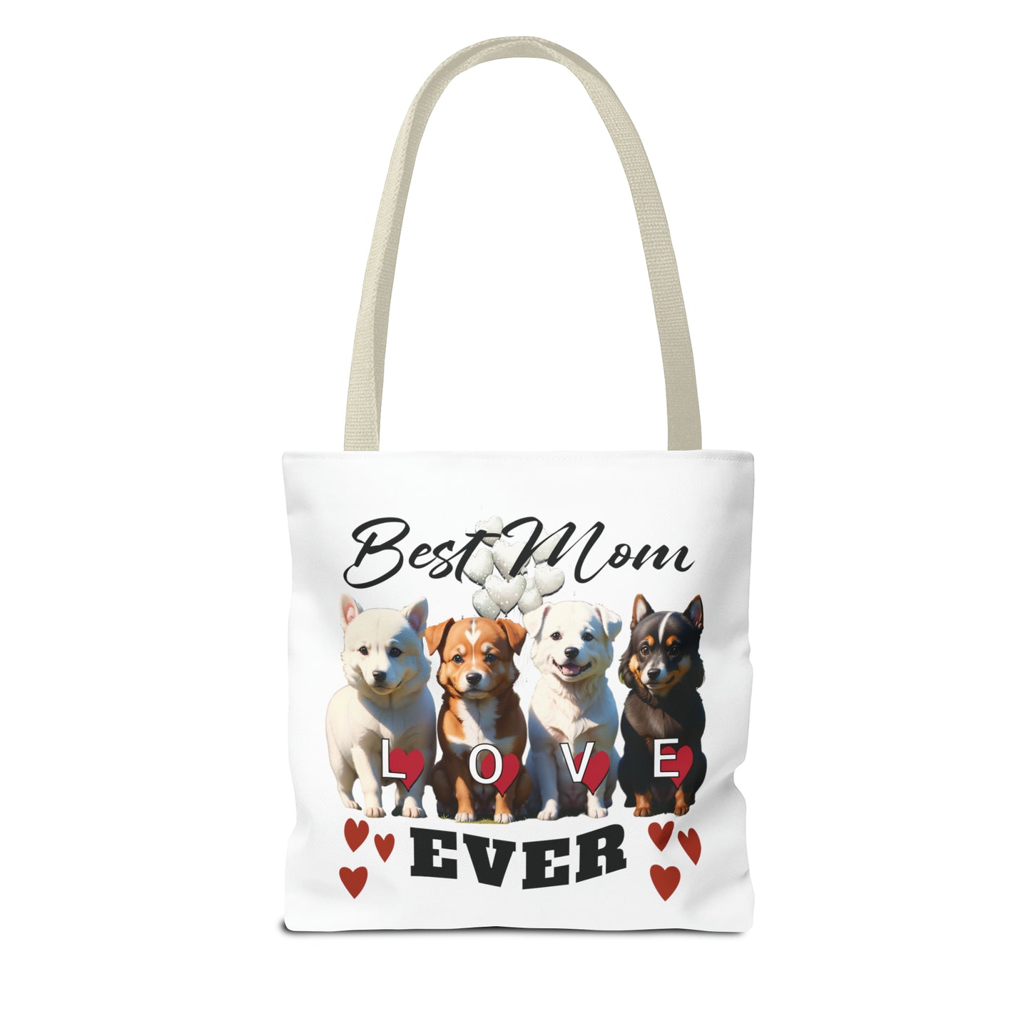 Valentine: Best Mom Ever - Tote Bag (AOP)