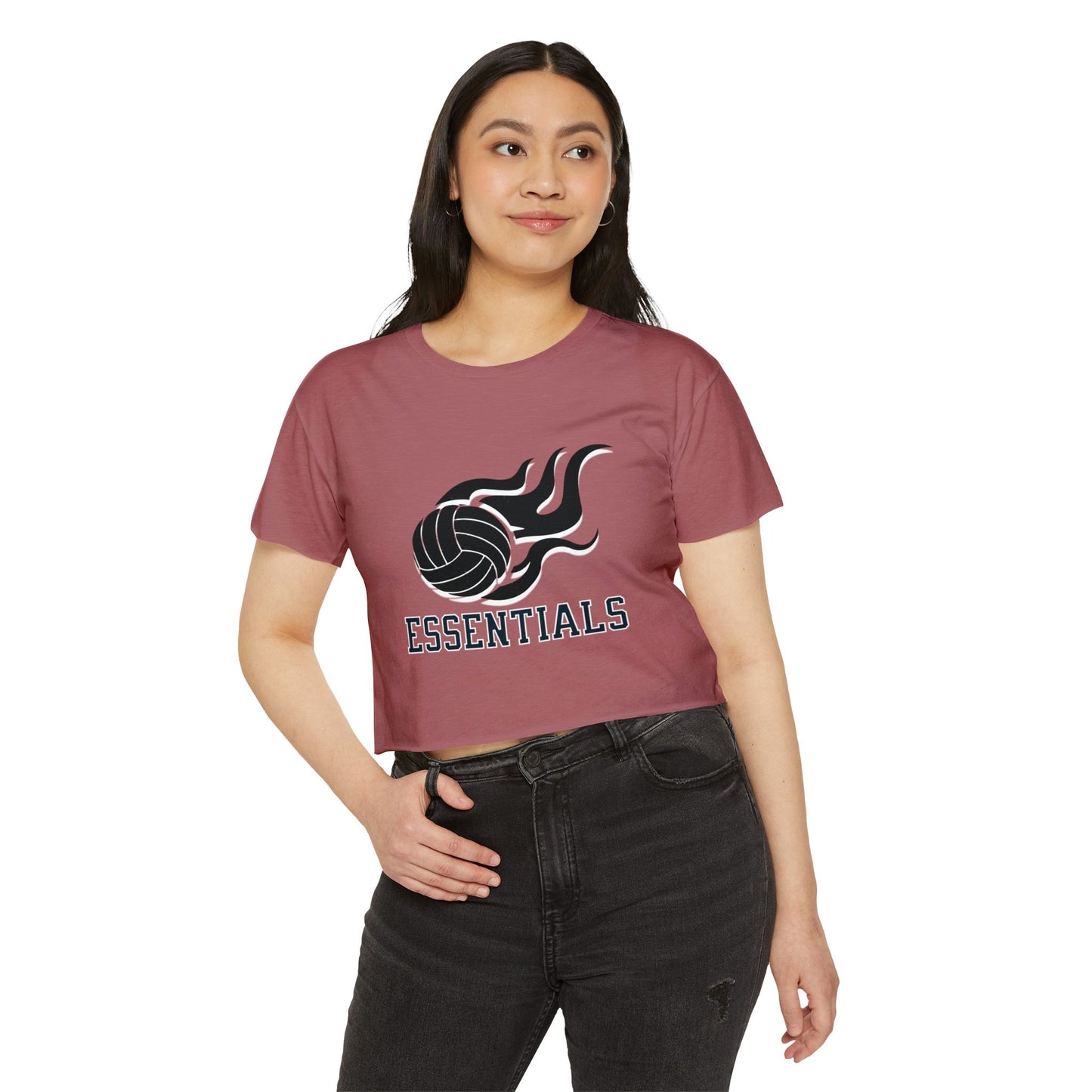 Festival Spirit Women's Crop Top, Summer Top, Sportswear, Graphic Tee, Beachwear, Party Shirt