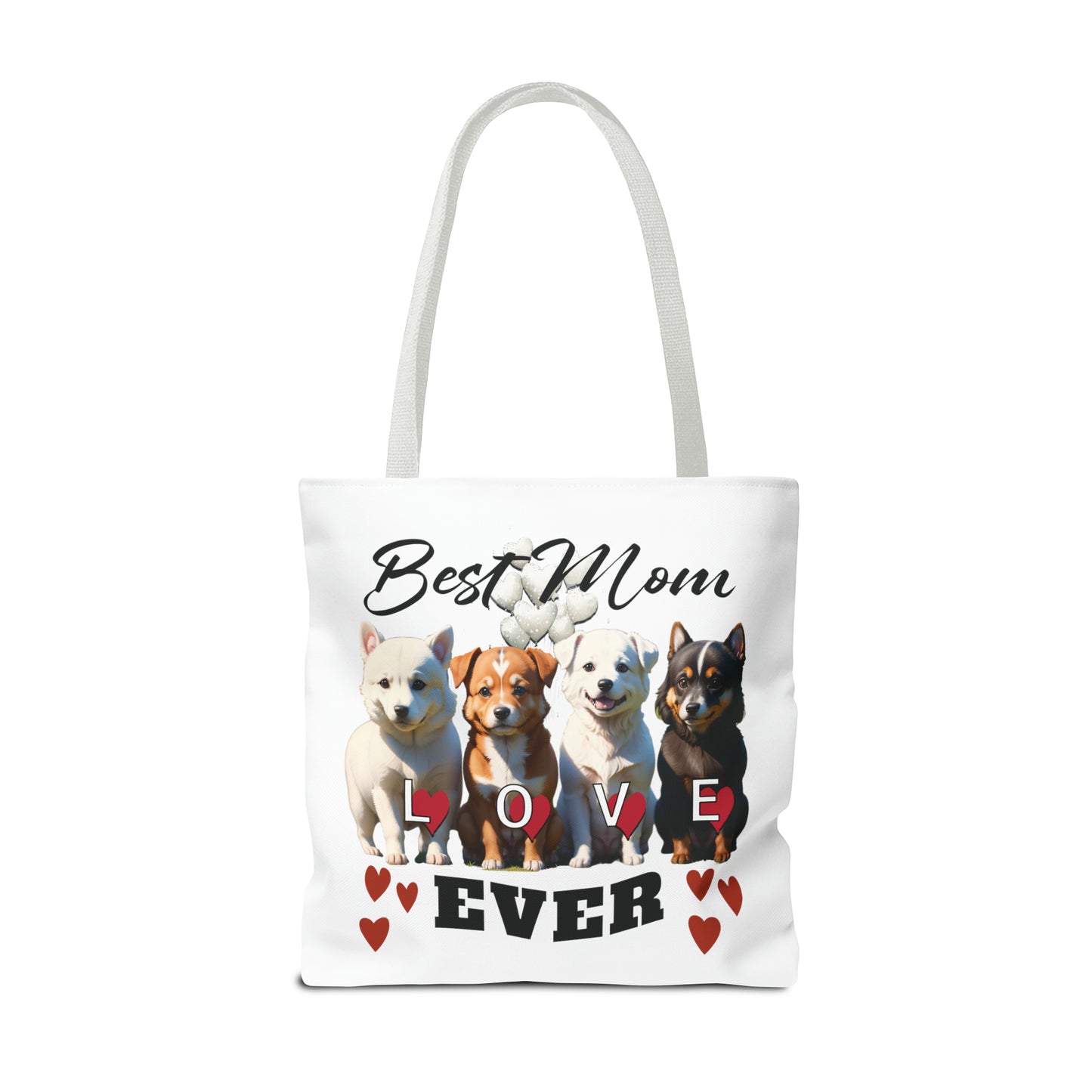Valentine: Best Mom Ever - Tote Bag (AOP)
