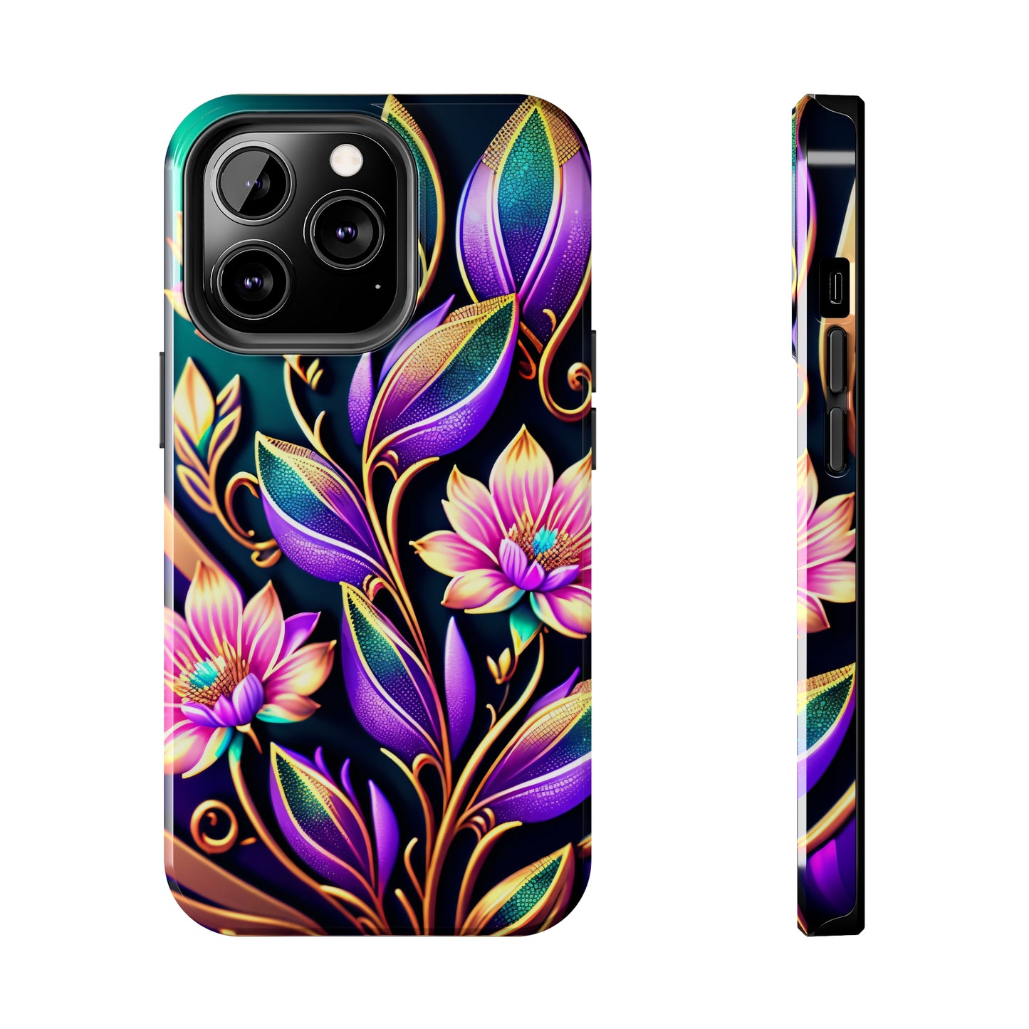 Tough Phone Cases: Fantasy flower