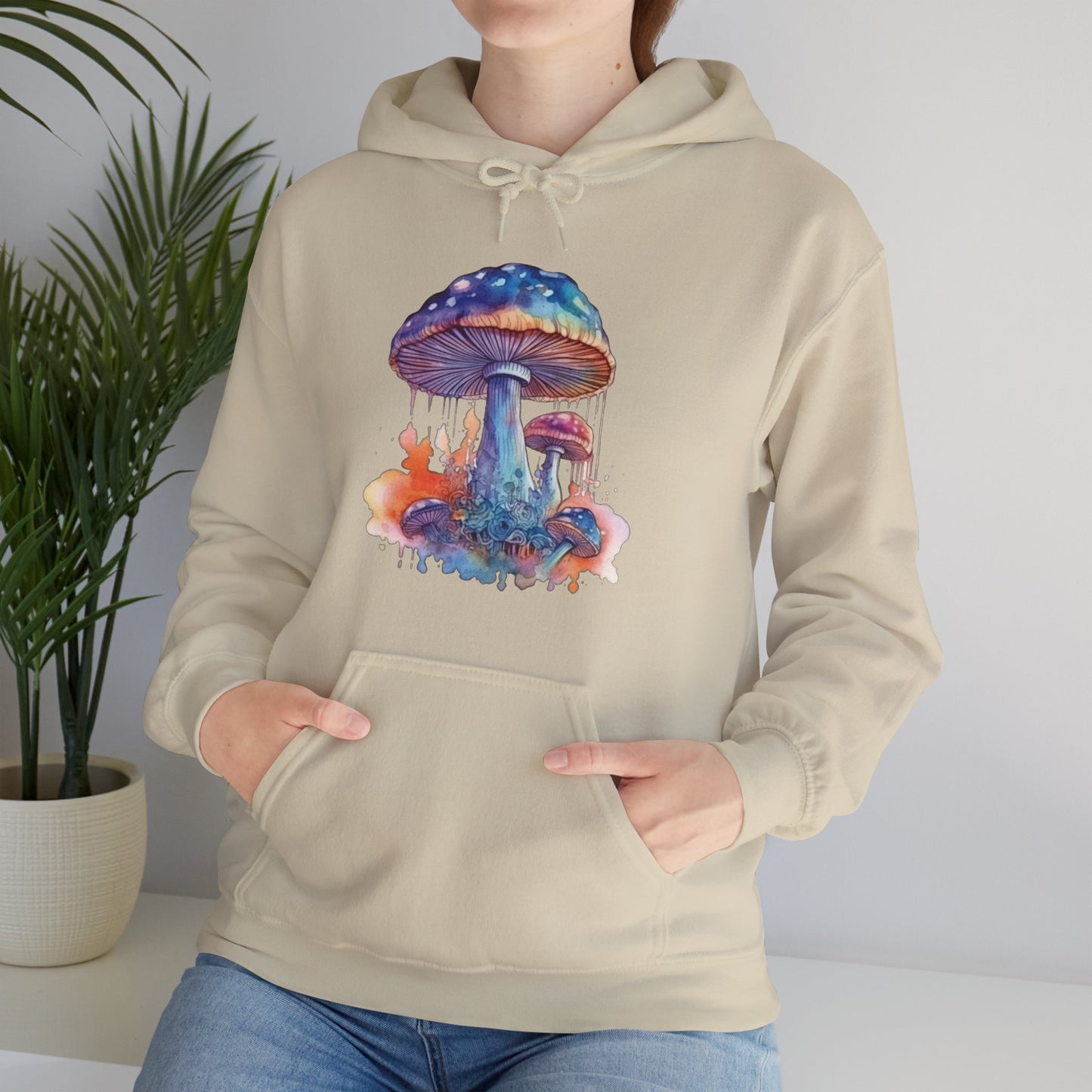 Mushroom1 - Unisex Heavy Blend™ Hooded Sweatshirt