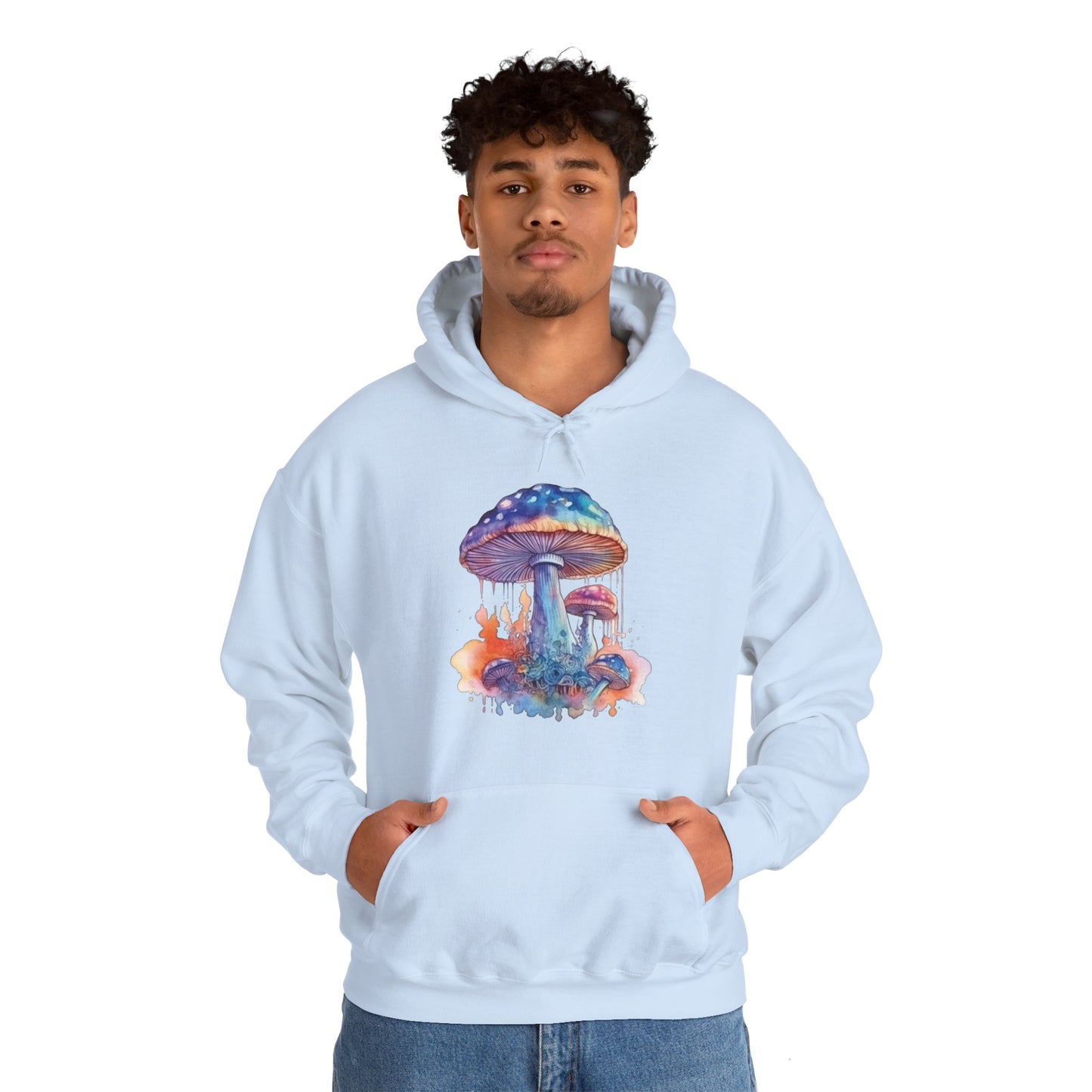 Mushroom1 - Unisex Heavy Blend™ Hooded Sweatshirt