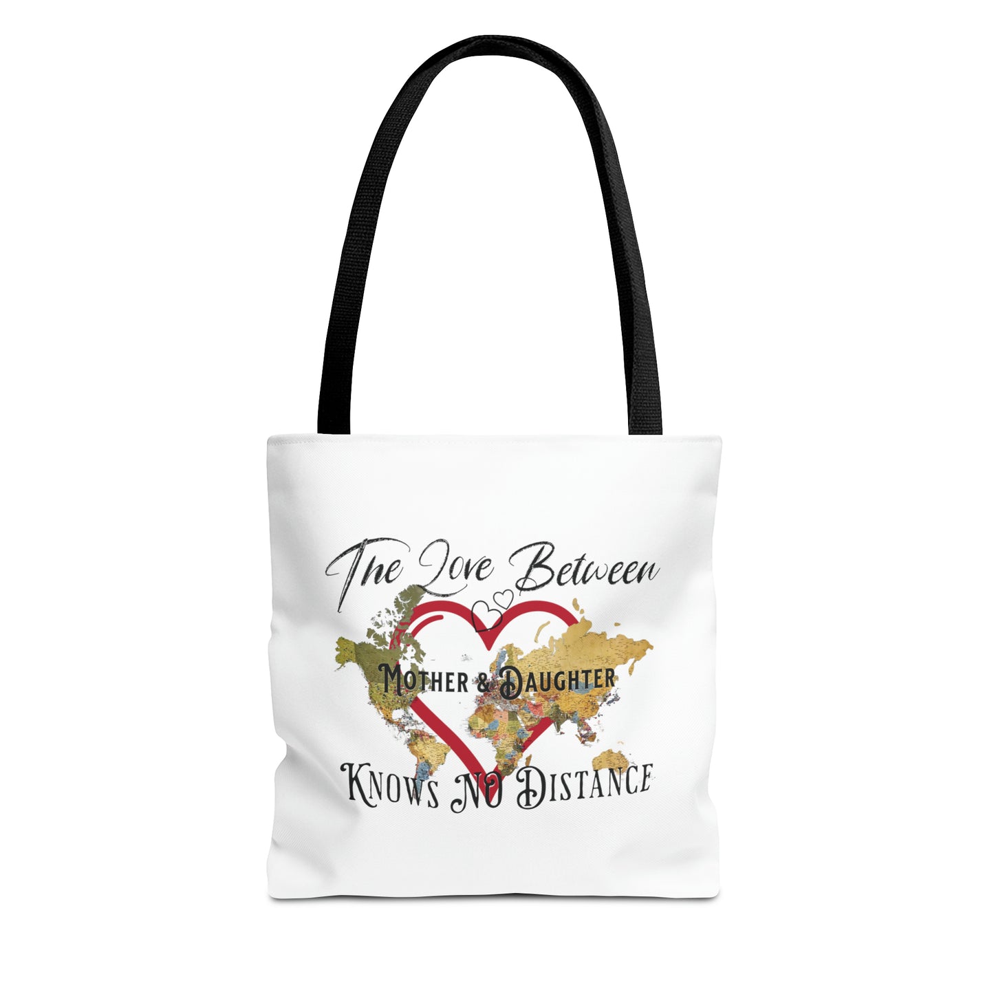 The love between mother and daughter knows no distance - Tote Bag (AOP)