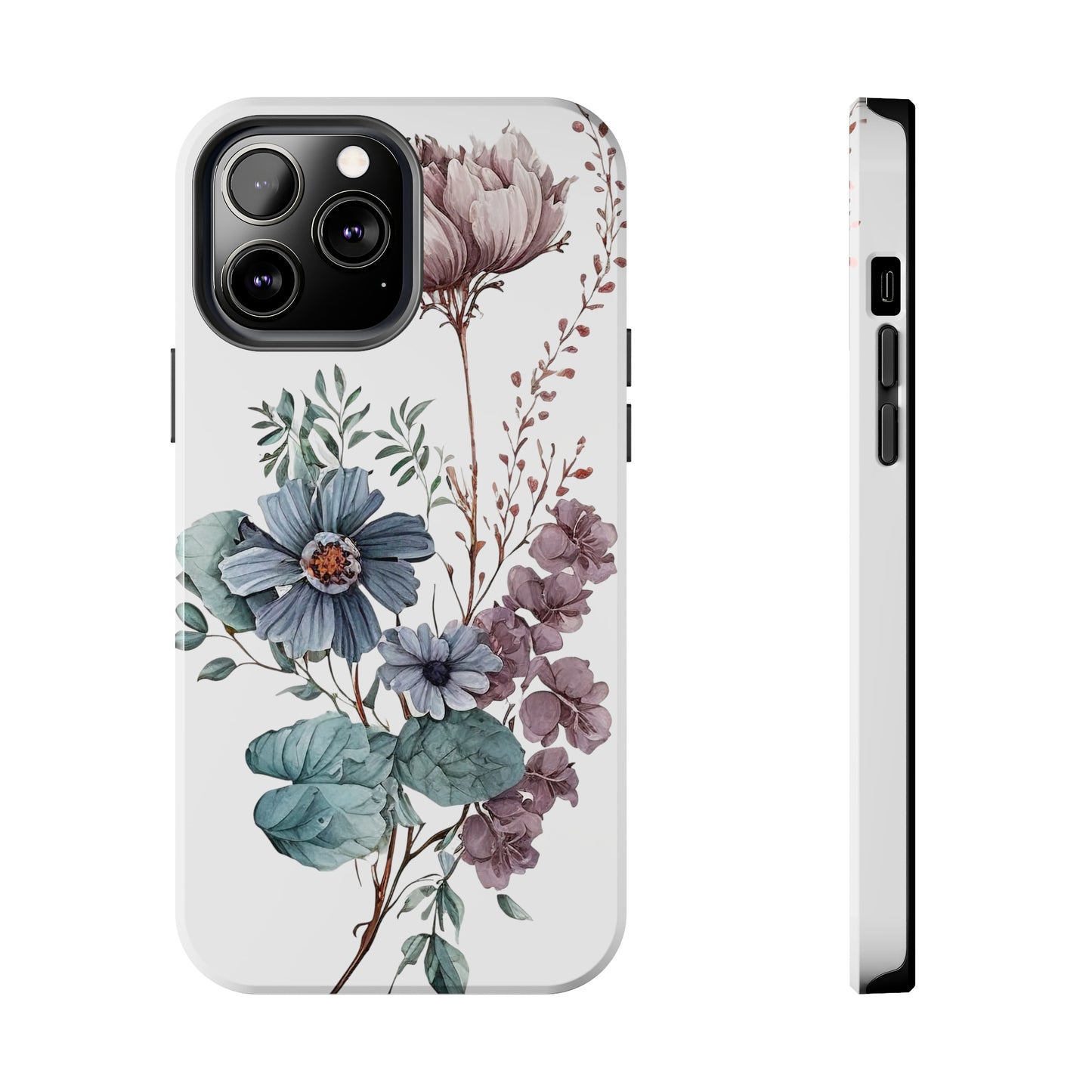 Tough Phone Cases: Watercolor Flower