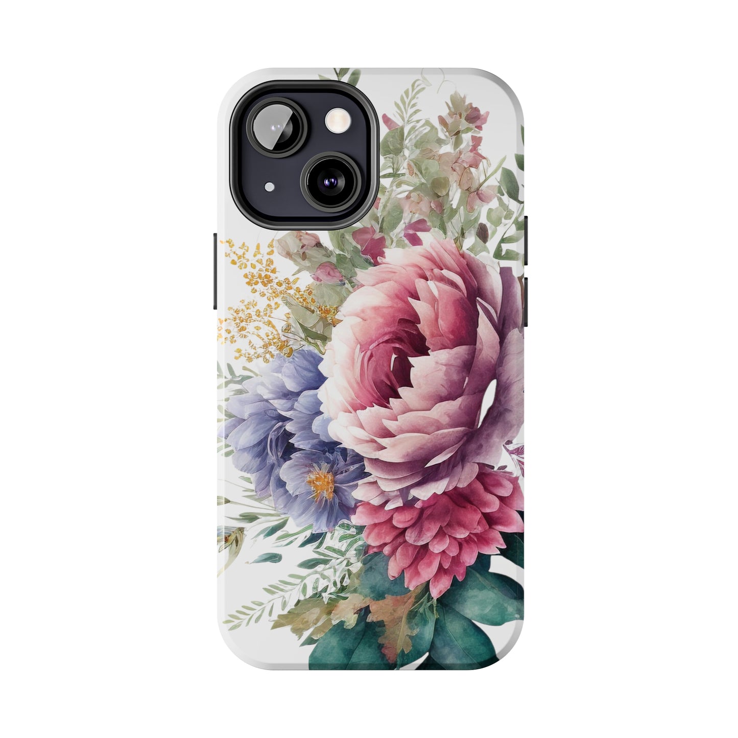 Tough Phone Cases: Watercolor Flower