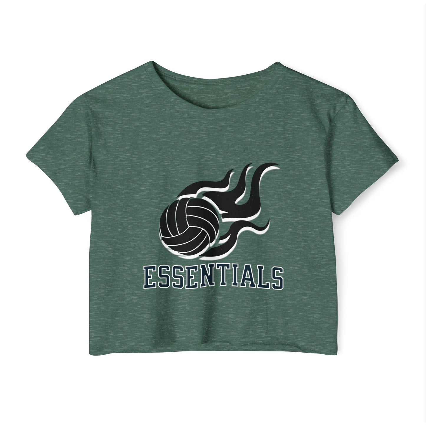 Festival Spirit Women's Crop Top, Summer Top, Sportswear, Graphic Tee, Beachwear, Party Shirt
