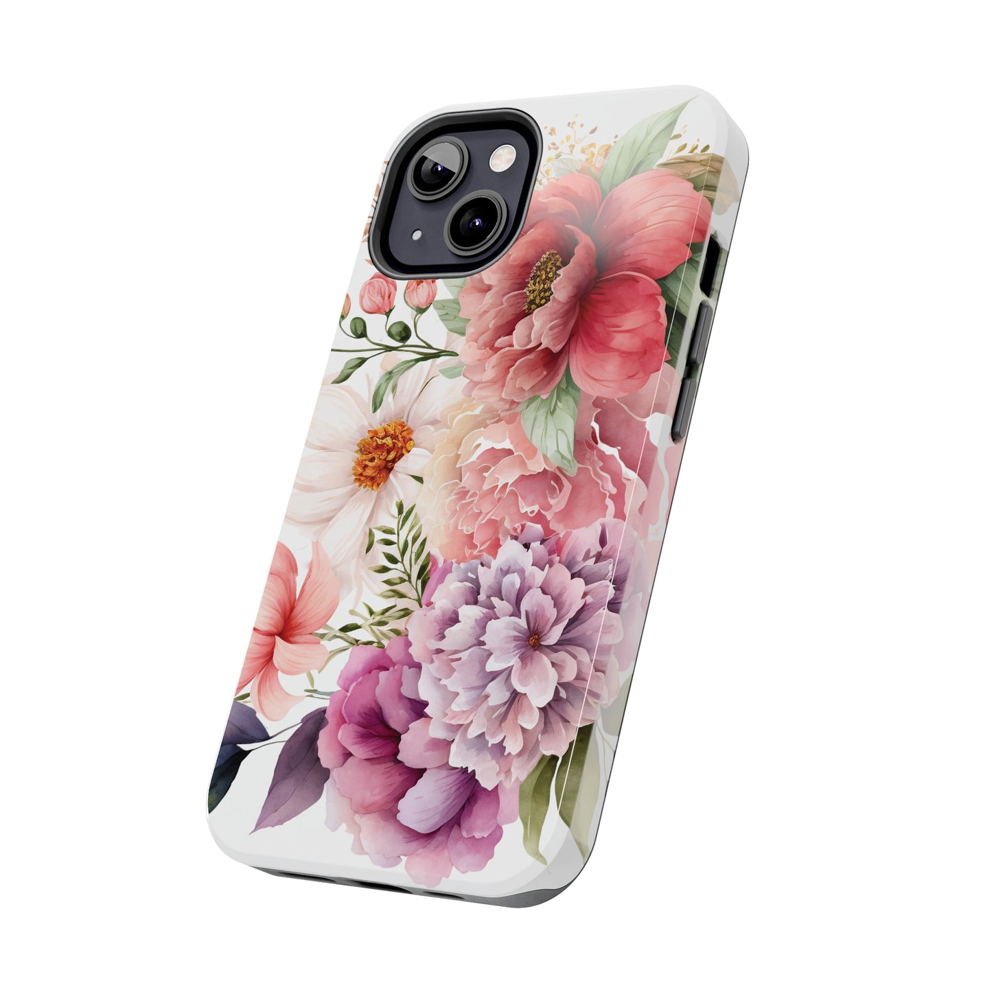 Tough Phone Cases: Watercolor Flower