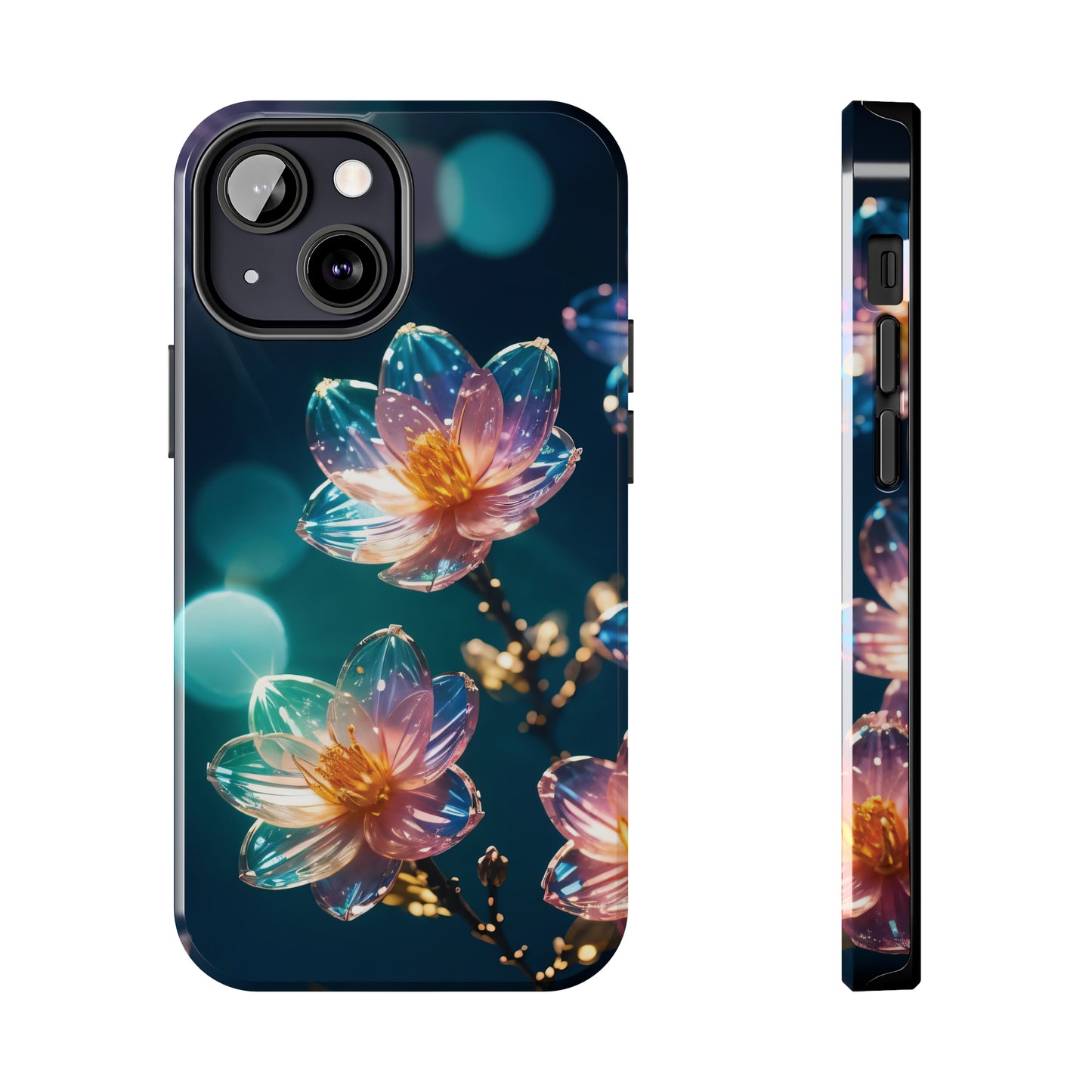 Tough Phone Cases: Fantasy Blossom Flower