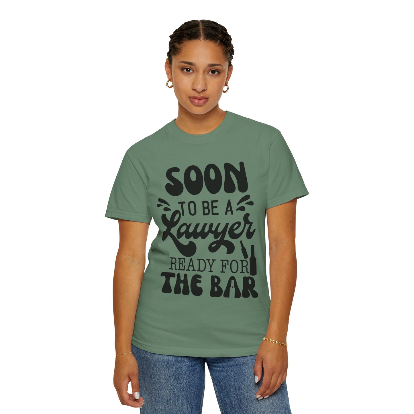 Soon to be a lawyer - Unisex Garment-Dyed T-shirt